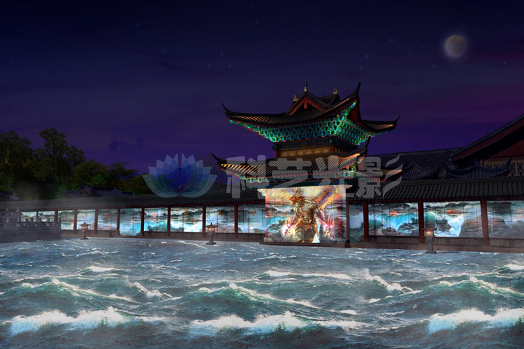 沉浸式夜游光影秀