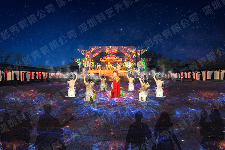 大型文旅夜游燈光秀