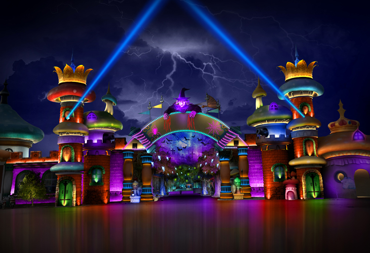 法莉蘭童話王國夜游燈光秀