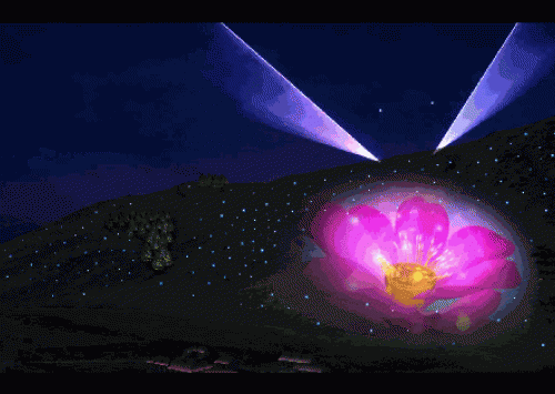 新疆布爾津喀納斯賈登裕景區光影秀