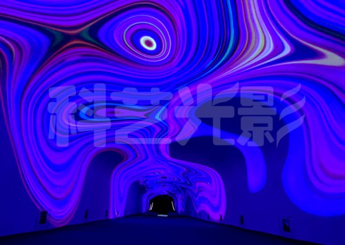 沉浸式時空隧道光影秀